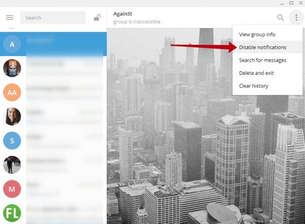 Уведомления «Telegram»: как отключить и включить звук
