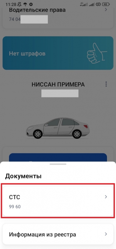 Как сделать электронный СТС на авто