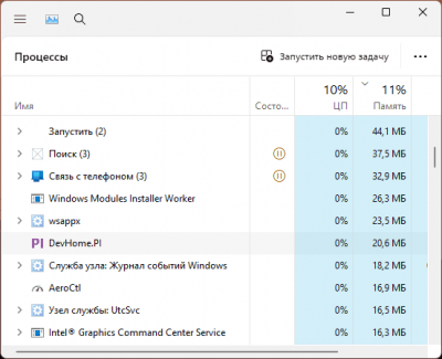 Что за процесс DevHome.PI в Windows?