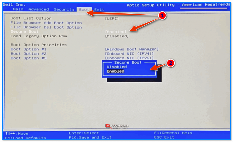 Ошибка «Secure Boot Violation» на красном фоне. Как исправить?