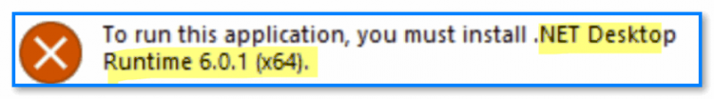 Ошибка «.Net Desktop Runtime» при установке и запуске приложений. Как исправить?