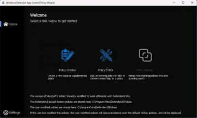 DefenderUI — тонкая настройка Microsoft Defender