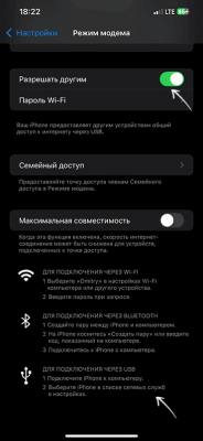 Раздача Интернета с iPhone по USB в Windows — особенности и решения