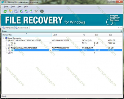 Программы для восстановления файлов: Seagate File Recovery